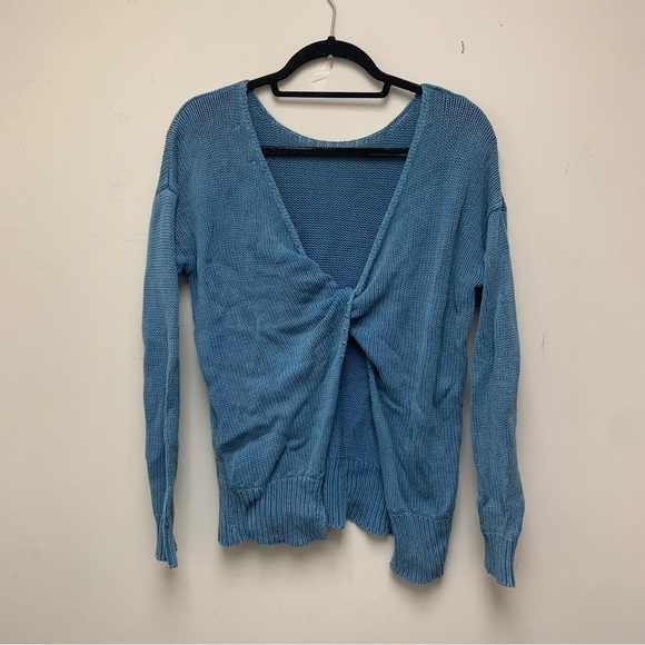 American Eagle Twist Open Back Sweater - Picture 2 of 11